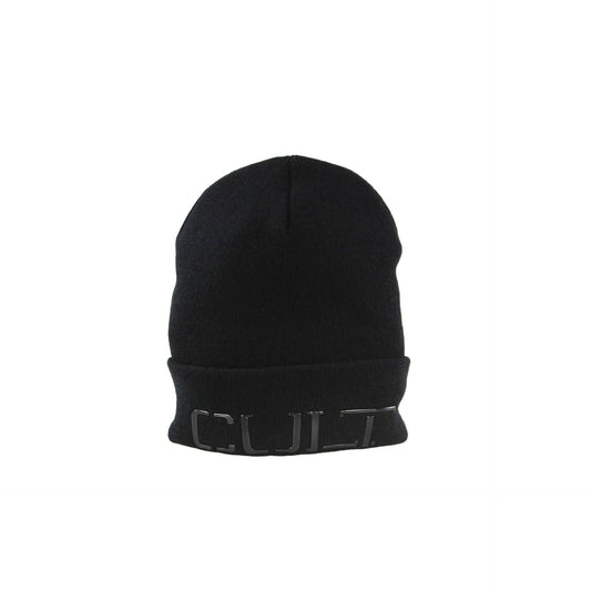  Gorro de invierno unisex Cult en acrílico 100%, diseño monocolor, negro, modelo X4EPUX97600Z_999
 