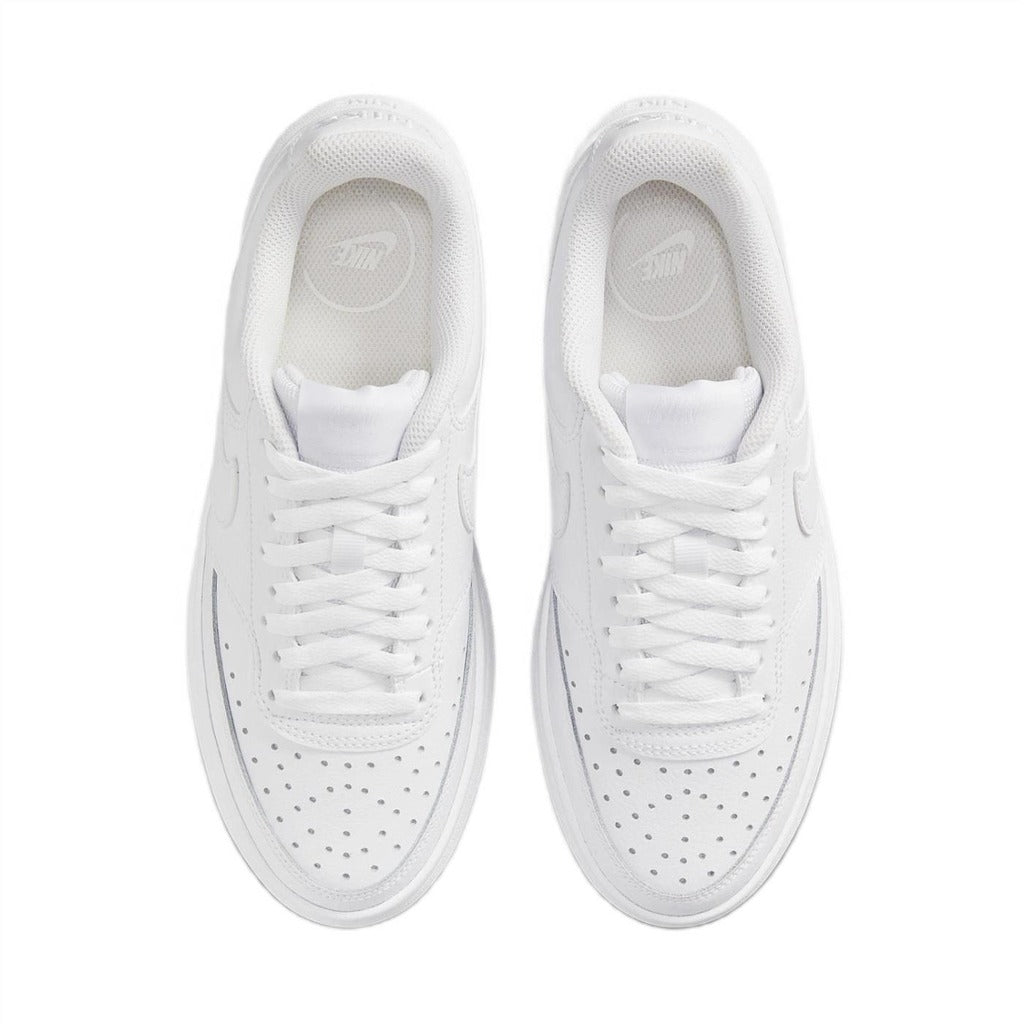 Nike Court Vision Alta Mujer - Zapatillas Sneakers Blancas Botín