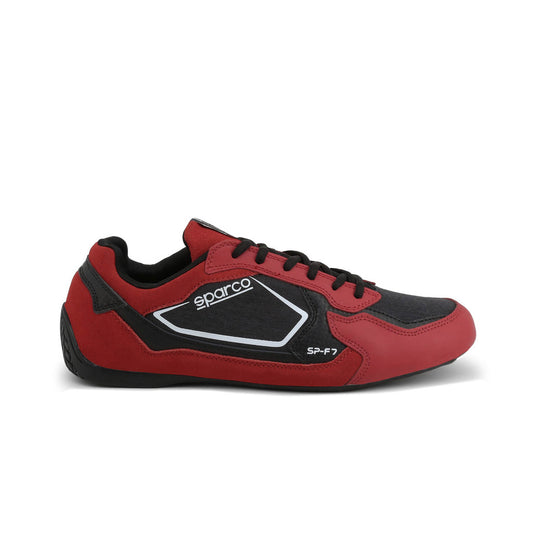 Zapatillas Sparco SP-F7 Racing Rojo Negro - Sneakers Deportivas Hombre